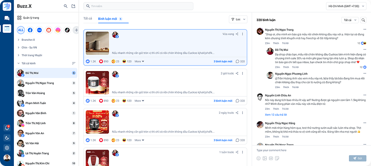 Buzz.X - Quản trị bình luận thông minh