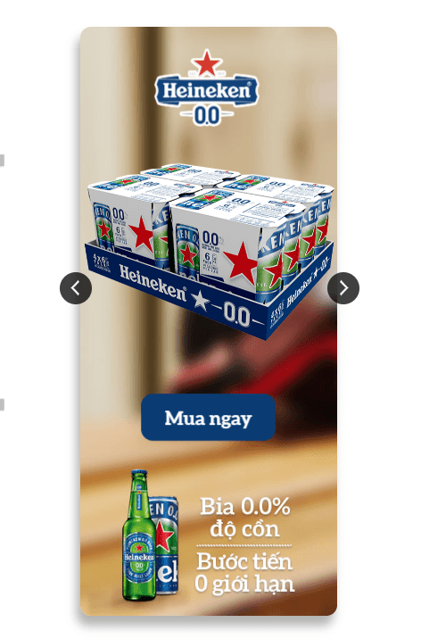 Định dạng Social Display Ad mang giao diện bài đăng mạng xã hội trong khung dọc