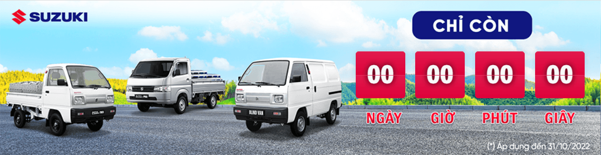 Định dạng Countdown với đồng hồ đếm ngược ngày, giờ, phút, giây