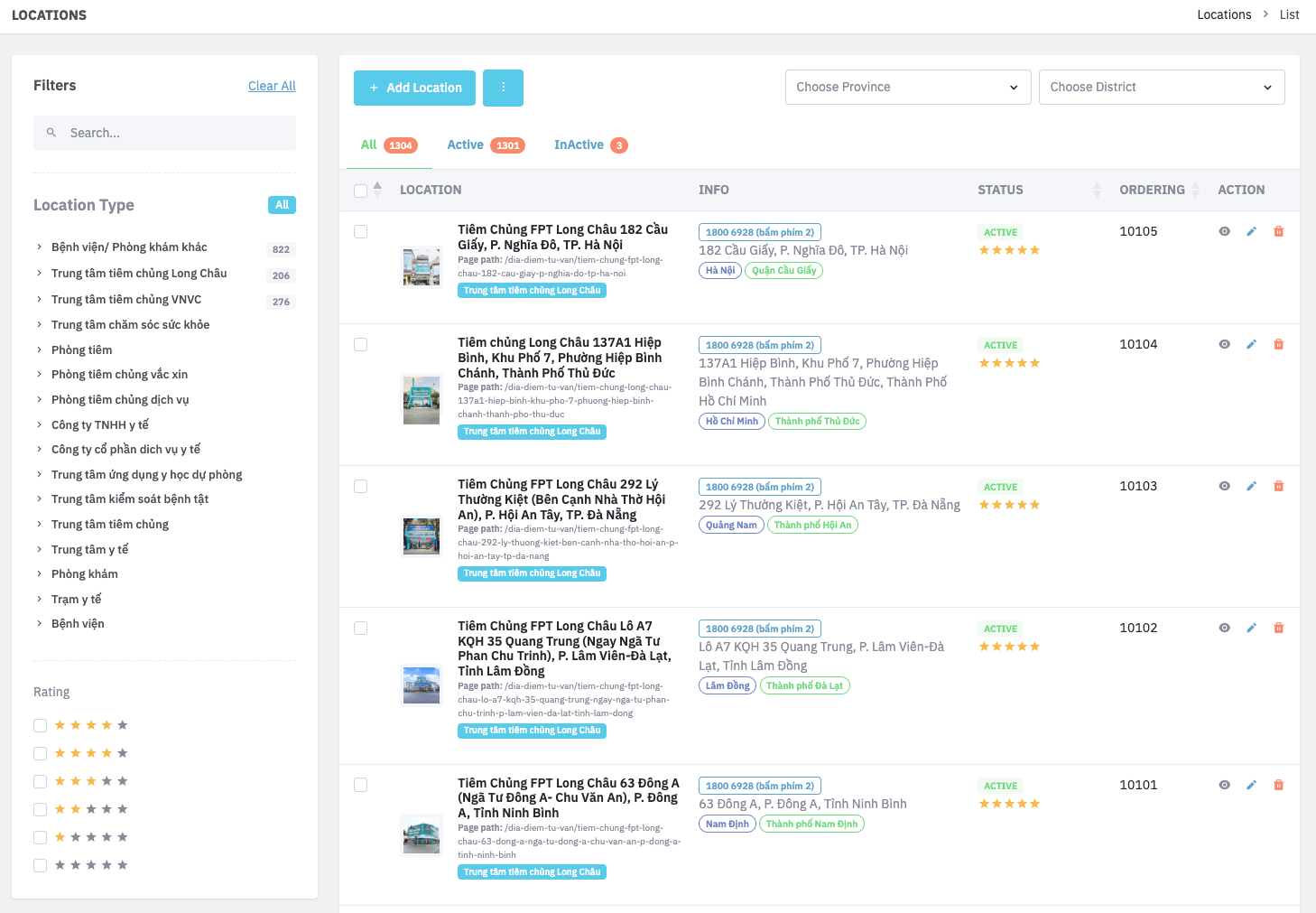 Giao diện trình soạn thảo của hệ thống CMS