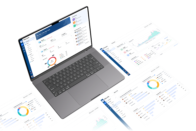 Customer Care Management System Illustration